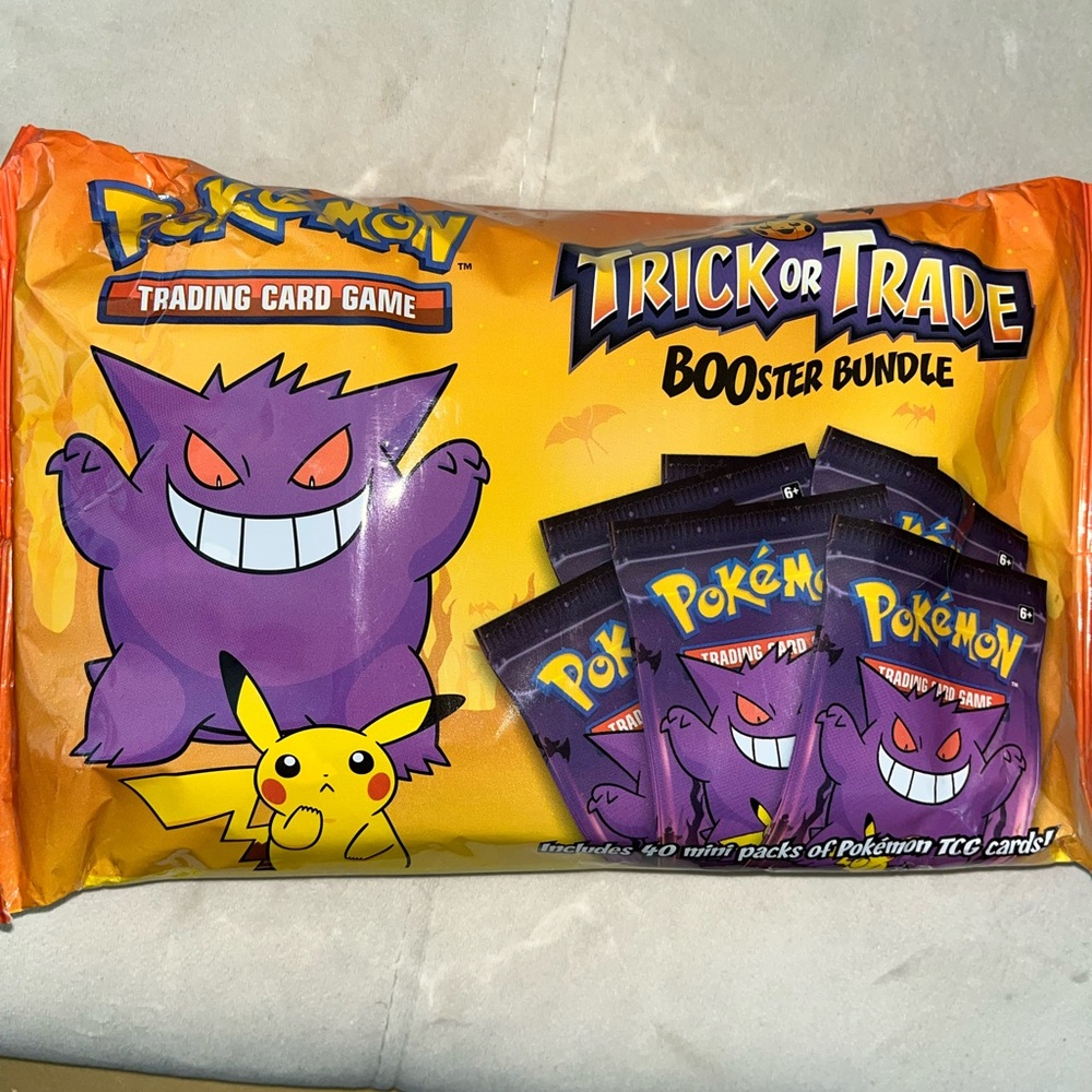 Pokemon TCG Mini Packs - Purple and Yellow